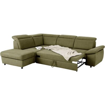 Home Affaire Mauritius L-Form Sofa - Microfaser Lederoptik - 276x232cm Home Affaire Mauritius L-Form Sofa - Microfaser Lederoptik - 276x232cm