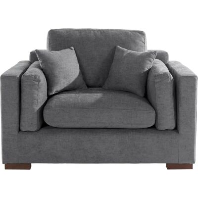 HOME AFFAIRE Frischteich Sessel - Dunkelgrau - Loveseat HOME AFFAIRE Frischteich Sessel - Dunkelgrau - Loveseat