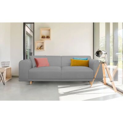 Andas Maroon 3-Sitzer Sofa - Skandinavisches Design Andas Maroon 3-Sitzer Sofa - Skandinavisches Design