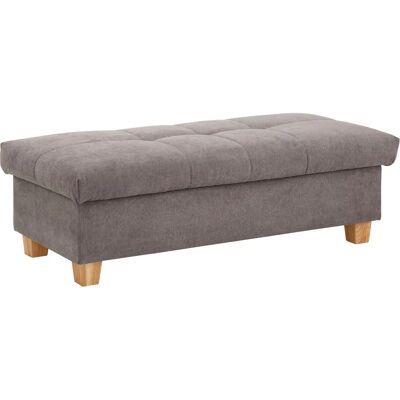 Home Affaire Lyla Stein Hocker - Stauraum, Microfaser, 131cm Home Affaire Lyla Stein Hocker - Stauraum, Microfaser, 131cm