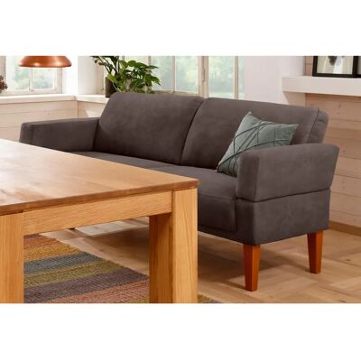 HOME AFFAIRE Fehmarn Sofa - 2,5-Sitzer, Microfaser Lederoptik, Braun HOME AFFAIRE Fehmarn Sofa - 2,5-Sitzer, Microfaser Lederoptik, Braun