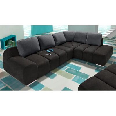 INOSIGN Bono L-Form Sofa - Modern, Mikrofaser, Rechte Ottomane INOSIGN Bono L-Form Sofa - Modern, Mikrofaser, Rechte Ottomane