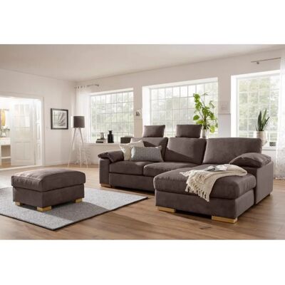 Home Affaire Ventura L-Form Sofa - Modern, Umwandelbar, Recamiere Rechts - Sofa Typ Home Affaire Ventura L-Form Sofa - Modern, Umwandelbar, Recamiere Rechts - Sofa Typ