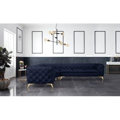 Leonique Glynis L-Form Deep Ocean Sofa Leonique Glynis L-Form Deep Ocean Sofa
