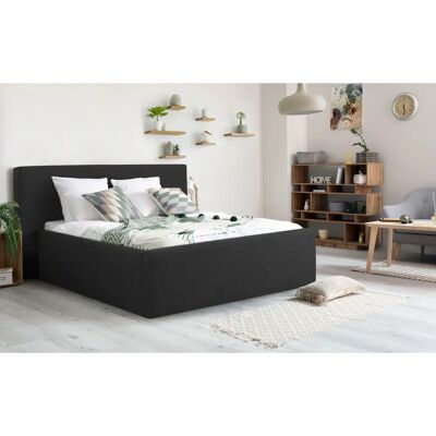 INOSIGN Dalina Bett - Massivholz, Grau, 200x220cm INOSIGN Dalina Bett - Massivholz, Grau, 200x220cm