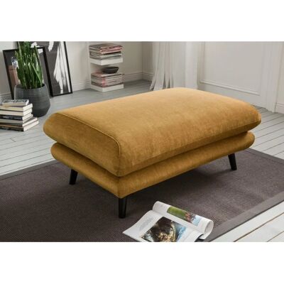 INOSIGN Lazio Hocker - Velours, Gelb, 116x47x77cm INOSIGN Lazio Hocker - Velours, Gelb, 116x47x77cm