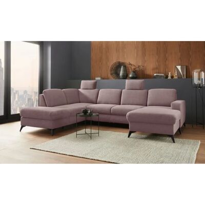 PLACES OF STYLE Lolland U-Form Sofa - U-Form, taupe, mit Bettfunktion PLACES OF STYLE Lolland U-Form Sofa - U-Form, taupe, mit Bettfunktion