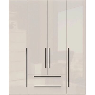 Places of Style Piano Beige Hochglanz Kleiderschrank - Kleiderschrank Places of Style Piano Beige Hochglanz Kleiderschrank - Kleiderschrank