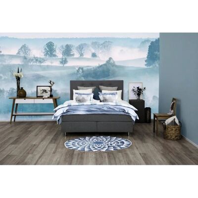 PLACES OF STYLE Nordica Komplettbett - 180x200cm, Polyester, Grau PLACES OF STYLE Nordica Komplettbett - 180x200cm, Polyester, Grau
