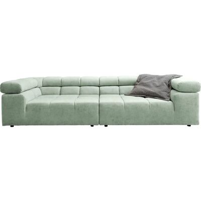 INOSIGN Ancona Samtsofa - Recamiere links - 290cm INOSIGN Ancona Samtsofa - Recamiere links - 290cm