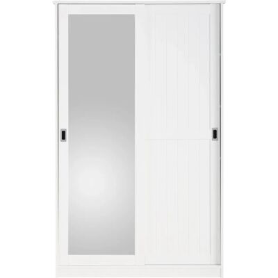 Home Affaire Nekso Garderobenschrank - Modernes Landhaus-Design - 114cm Home Affaire Nekso Garderobenschrank - Modernes Landhaus-Design - 114cm