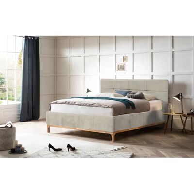 Leonique Noan Microfaser Bett - Bett mit Stauraum - 160x200cm Leonique Noan Microfaser Bett - Bett mit Stauraum - 160x200cm
