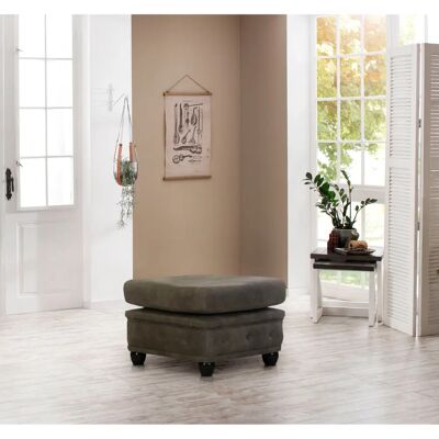 Home Affaire Rysum Hocker - Microfaser Lederoptik - 75cm Home Affaire Rysum Hocker - Microfaser Lederoptik - 75cm