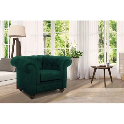 Home Affaire Duc Chesterfield Samtarmchair - Lounge Furniture Home Affaire Duc Chesterfield Samtarmchair - Lounge Furniture