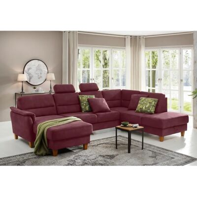 Home Affaire Palmera U-Form Bordeaux - Sofa Home Affaire Palmera U-Form Bordeaux - Sofa