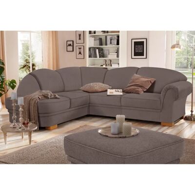 Home AFFAIRE Amrum L-Form Couch - Grau - Moderner Landhausstil Home AFFAIRE Amrum L-Form Couch - Grau - Moderner Landhausstil