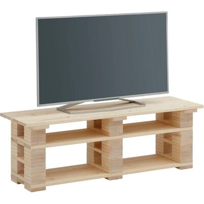 Home Affaire Pinus Beige Lowboard - Lowboard Home Affaire Pinus Beige Lowboard - Lowboard