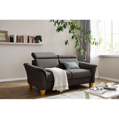 Home Affaire Conville 2,5-Sitzer Sofa - Microfaser, Grau Home Affaire Conville 2,5-Sitzer Sofa - Microfaser, Grau