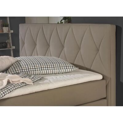 Home Affaire Merino Grau 100x200cm Boxspringbett - Bett Home Affaire Merino Grau 100x200cm Boxspringbett - Bett