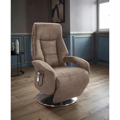SIT&MORE Enjoy Taupe Microfaser 2-Motor TV Sessel - TV Möbel SIT&MORE Enjoy Taupe Microfaser 2-Motor TV Sessel - TV Möbel