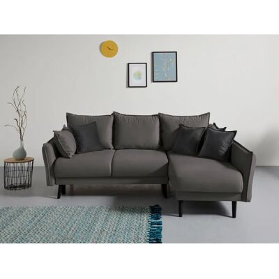 INOSIGN Asra L-Form Samtsofa - Sofa INOSIGN Asra L-Form Samtsofa - Sofa