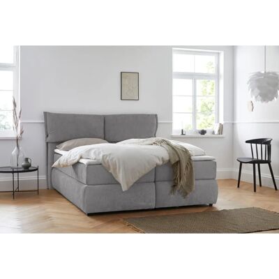 andas Jenson Grau Boxspringbett - Boxspringbett andas Jenson Grau Boxspringbett - Boxspringbett