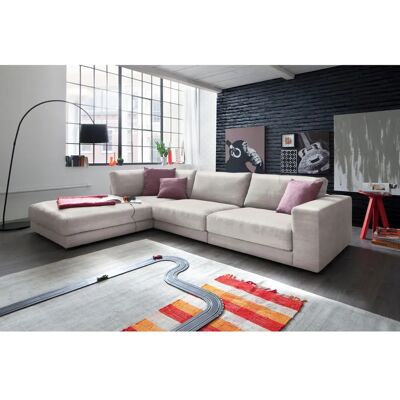 CANDY Enisa II L-Form Samtsofa - Sofa CANDY Enisa II L-Form Samtsofa - Sofa