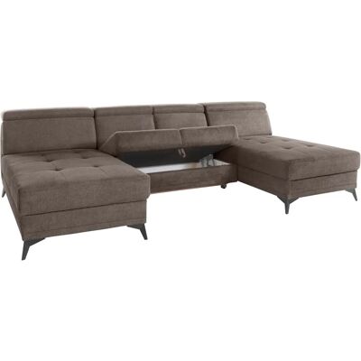 INOSIGN Cardiz U-Form Sofa - U-Form Design, Microfaserbezug, Modernes Design INOSIGN Cardiz U-Form Sofa - U-Form Design, Microfaserbezug, Modernes Design