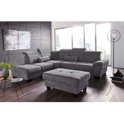 Places of Style Cornwall L-Form Sofa - Microfaser, 283x84x253 cm Places of Style Cornwall L-Form Sofa - Microfaser, 283x84x253 cm