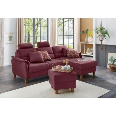 HOME AFFAIRE Palmera L-Form Sofa - Mikrofaser, Recamiere rechts HOME AFFAIRE Palmera L-Form Sofa - Mikrofaser, Recamiere rechts