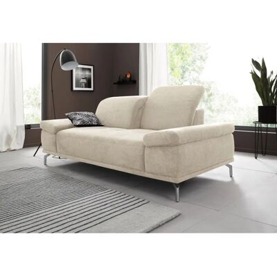Places of Style Caluna Beiges Sofa mit Verstellbarer Sitztiefe & Kopfteil - Sofa Places of Style Caluna Beiges Sofa mit Verstellbarer Sitztiefe & Kopfteil - Sofa