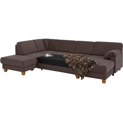 Home Affaire Belfort U-Form Sofa - Mikrofaser Dunkelbraun Home Affaire Belfort U-Form Sofa - Mikrofaser Dunkelbraun