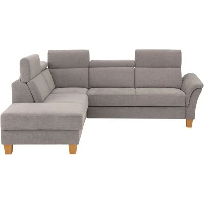HOME AFFAIRE Conville L-Form Sofa - Webstoff, Ottomane links, mit Bettfunktion HOME AFFAIRE Conville L-Form Sofa - Webstoff, Ottomane links, mit Bettfunktion