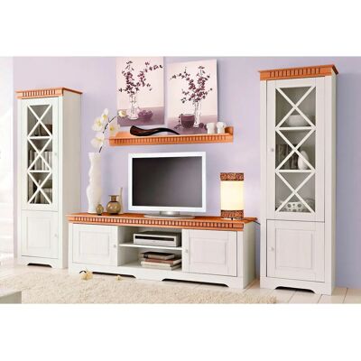 HOME AFFAIRE Lisa Wohnwand - FSC Kiefer Massivholz HOME AFFAIRE Lisa Wohnwand - FSC Kiefer Massivholz