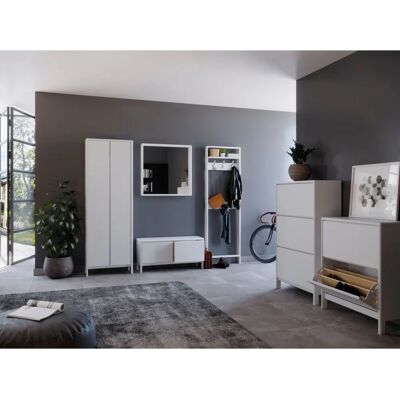 Home AFFAIRE Luven Weiße Sideboard - Zertifiziertes Massivholz Home AFFAIRE Luven Weiße Sideboard - Zertifiziertes Massivholz