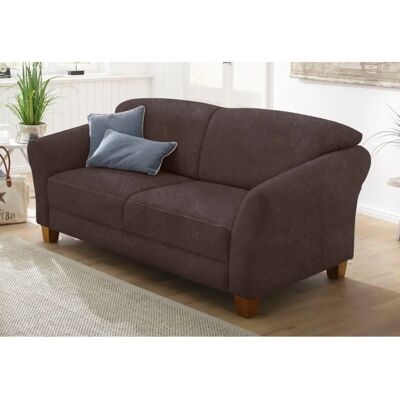 HOME AFFAIRE Gotland Sofas - 3-Sitzer - Microfaser Dunkelbraun HOME AFFAIRE Gotland Sofas - 3-Sitzer - Microfaser Dunkelbraun