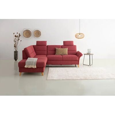 HOME AFFAIRE Westerland L-Form Sofa - Stoff, Lila HOME AFFAIRE Westerland L-Form Sofa - Stoff, Lila