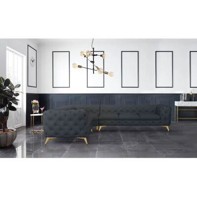 Leonique Glynis L-Form Sofa - Polyesterbezug Leonique Glynis L-Form Sofa - Polyesterbezug