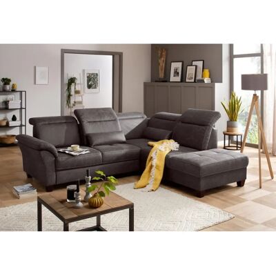 HOME AFFAIRE Solvei L-Form Sofa - Microfaser Lederoptik HOME AFFAIRE Solvei L-Form Sofa - Microfaser Lederoptik