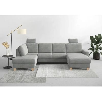 HOME AFFAIRE Sommer U-Form Silber Sofa HOME AFFAIRE Sommer U-Form Silber Sofa