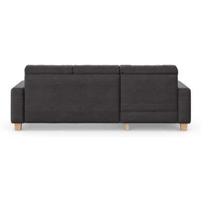 HOME AFFAIRE Sommer L-Form Sofa - grau - Recamiere links - ohne Bettfunktion HOME AFFAIRE Sommer L-Form Sofa - grau - Recamiere links - ohne Bettfunktion
