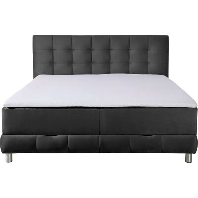 INOSIGN Vaasa Boxspringbett - Doppelbett mit Stauraum, Samtoptik, Made in Germany INOSIGN Vaasa Boxspringbett - Doppelbett mit Stauraum, Samtoptik, Made in Germany