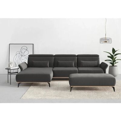 PLACES OF STYLE Fjord L-Form Sofa - L-förmig, Grau PLACES OF STYLE Fjord L-Form Sofa - L-förmig, Grau