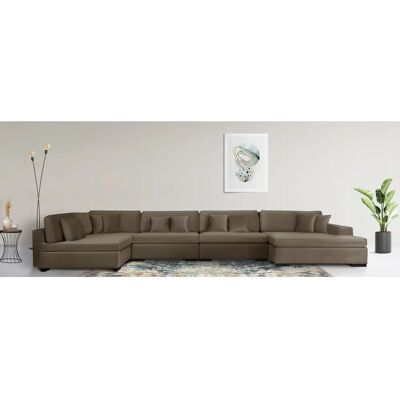 Guido Maria Kretschmer Skara U-Form Sofa - Lounge-Sofa mit Ottomane rechts Guido Maria Kretschmer Skara U-Form Sofa - Lounge-Sofa mit Ottomane rechts