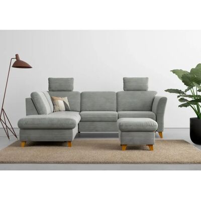 HOME AFFAIRE Trelleborg L-Form Stoffsofa - L-Form, Breitcord, Ottomane links HOME AFFAIRE Trelleborg L-Form Stoffsofa - L-Form, Breitcord, Ottomane links