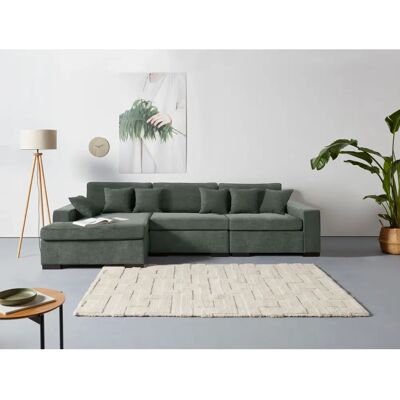 GUIDO MARIA KRETSCHMER L-Form Grau Samtsofa - Sofa GUIDO MARIA KRETSCHMER L-Form Grau Samtsofa - Sofa