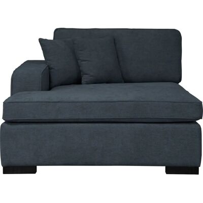 Guido Maria Kretschmer Skara Modularsofa - Weiche Struktur, links, Blau Guido Maria Kretschmer Skara Modularsofa - Weiche Struktur, links, Blau