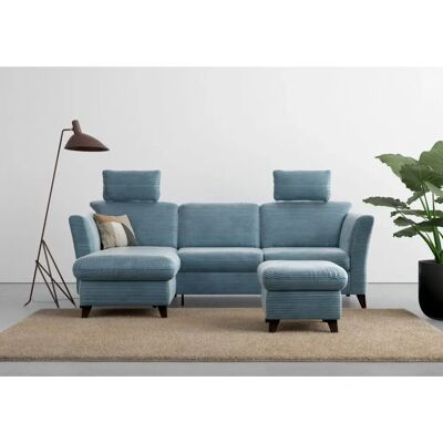 Home AFFAIRE Trelleborg L-Form Sofa - Blau - Modern, 4,5 Sitze Home AFFAIRE Trelleborg L-Form Sofa - Blau - Modern, 4,5 Sitze
