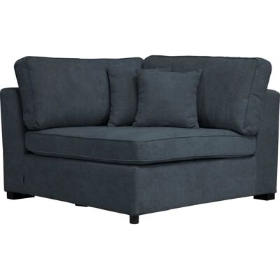 Guido Maria Kretschmer Skara Modular-Sofaelement - Eckteil rechts, Blau Guido Maria Kretschmer Skara Modular-Sofaelement - Eckteil rechts, Blau