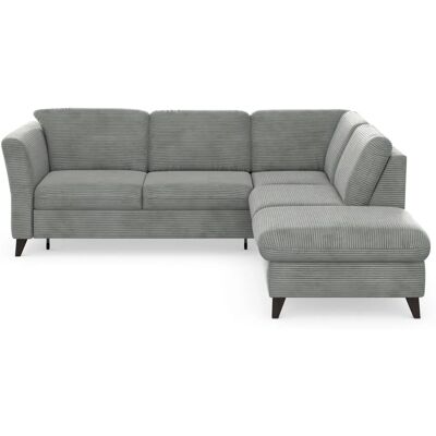 HOME AFFAIRE Trelleborg L-Form Silber Sofa - Sofa HOME AFFAIRE Trelleborg L-Form Silber Sofa - Sofa